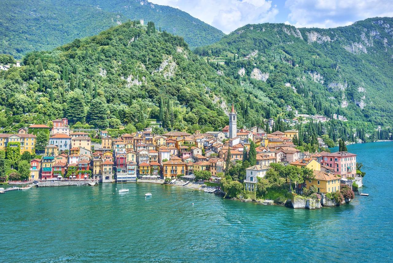 Castello Di Vezio In The Village Varenna Exterior foto